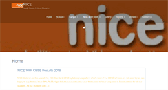 Desktop Screenshot of nice-india.org